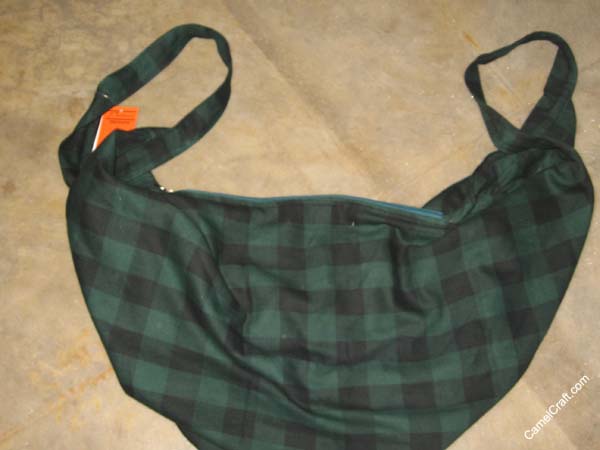 green-ckecks-handbag