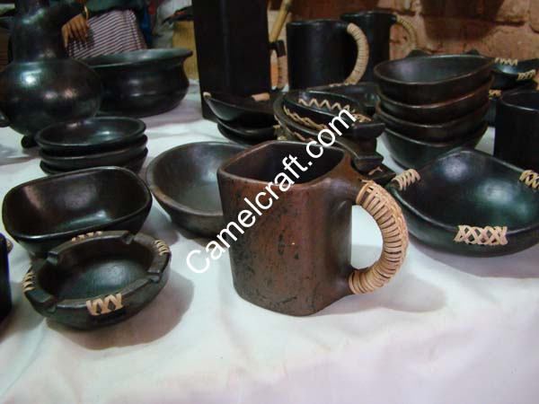 black-pottery-items