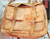 Leather craft, leather handicrafts, India, Indian leather Handicrafts, leather products